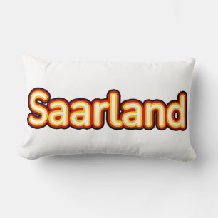 Saarland Deutschland Germany Lumbar Cushion