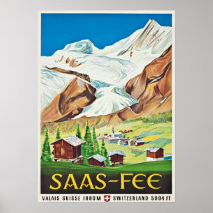 SAAS FEE POSTER