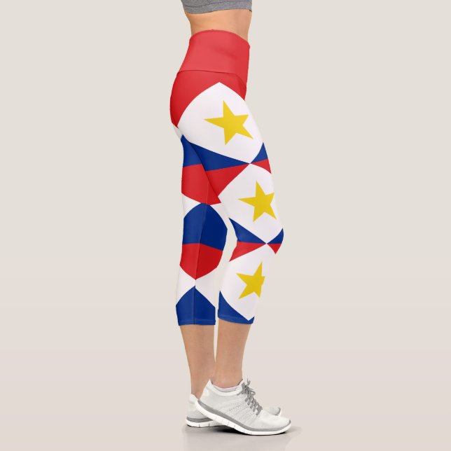 Saba Flag Capri Leggings (Right)