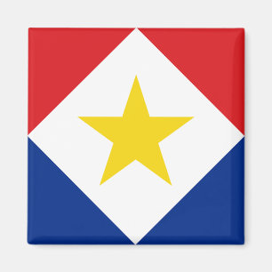 Saba Flag Magnet