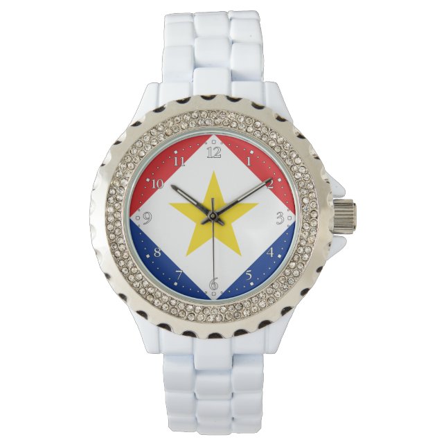 Saba Flag Watch (Front)