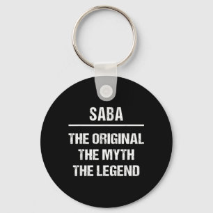 Saba The Original Name Myth Legend Hebrew Key Ring