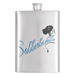 Sabberbomber Hip Flask