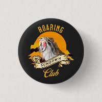 Sabertooth Tiger Retro Sunset Adventure Club