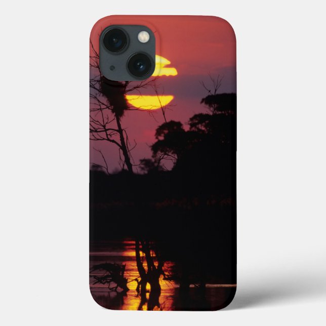 Sabi River At Sunset, Kruger National Park Case-Mate iPhone Case (Back)