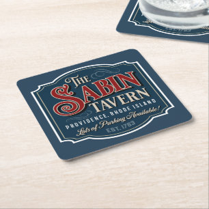 Sabin Tavern Bar Coasters