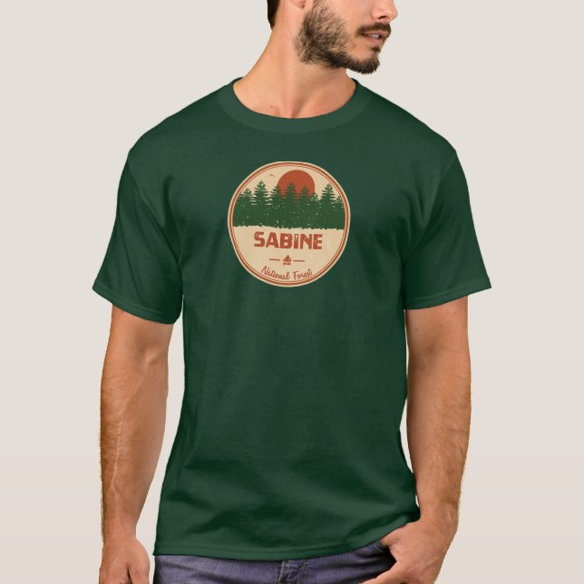 Sabine National Forest T-Shirt (Front)