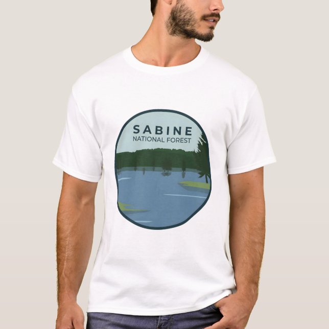 Sabine National Forest T-Shirt (Front)