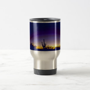 Sabino Canyon Arizona Sunset Travel Mug