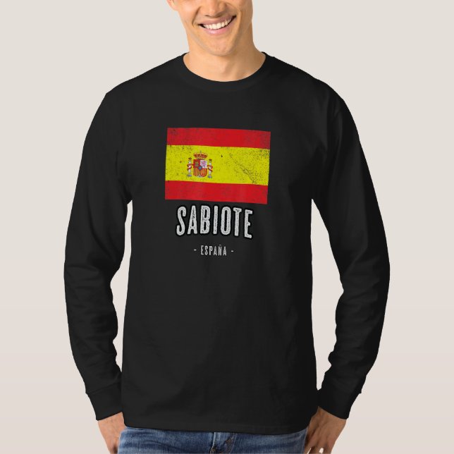 Sabiote Spain ES Flag City - Bandera Ropa - T-Shirt (Front)