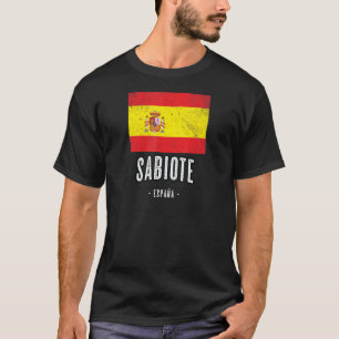 Sabiote Spain ES Flag City Bandera Ropa T-Shirt