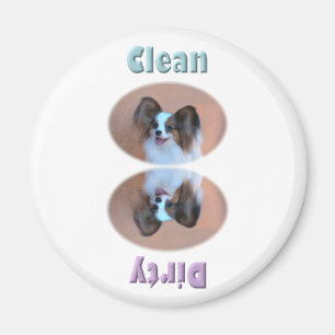 Sable Papillon Dishwasher Magnet