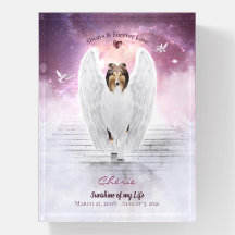 Sable Rough Collie Angel Dog Heaven - Pet Memorial