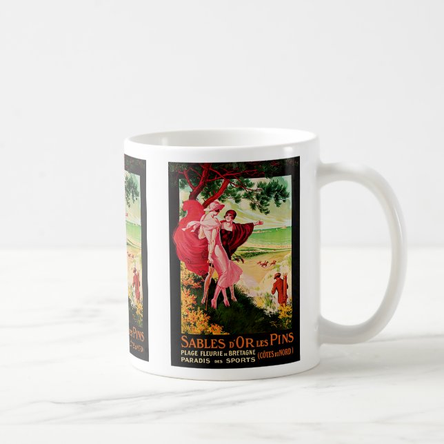 Sables d'Or les Pins Coffee Mug (Right)