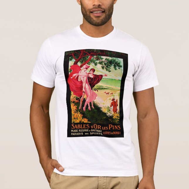 Sables d'Or les Pins T-Shirt (Front)