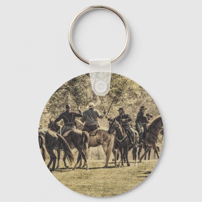 Sabre Battle Key Ring (Front)