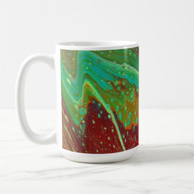 Sabre Dance 2 Wild Abstract Mug (Left)