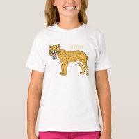 Sabre-toothed tiger illustration