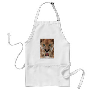 Sabre Toothed Ttiger or Smilodon Standard Apron