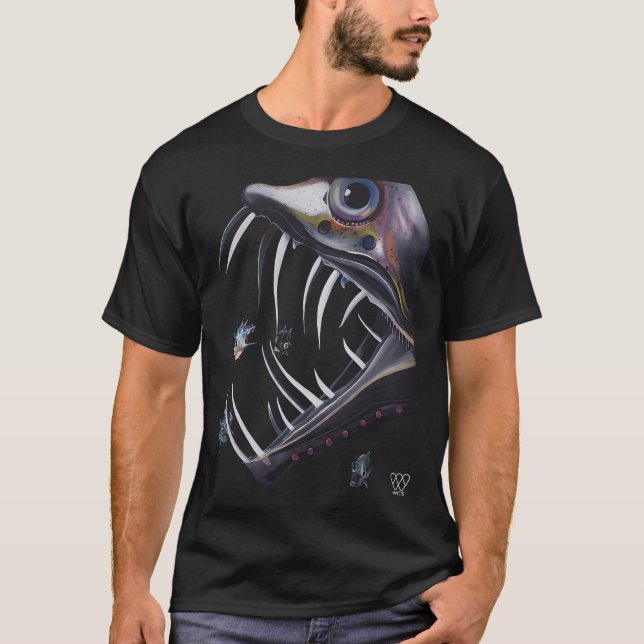Sabre-Toothed Viper Fish T-Shirt (Front)