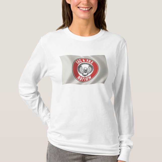 Sac & Fox Nation (Oklahoma) Flag Shirt (Front)