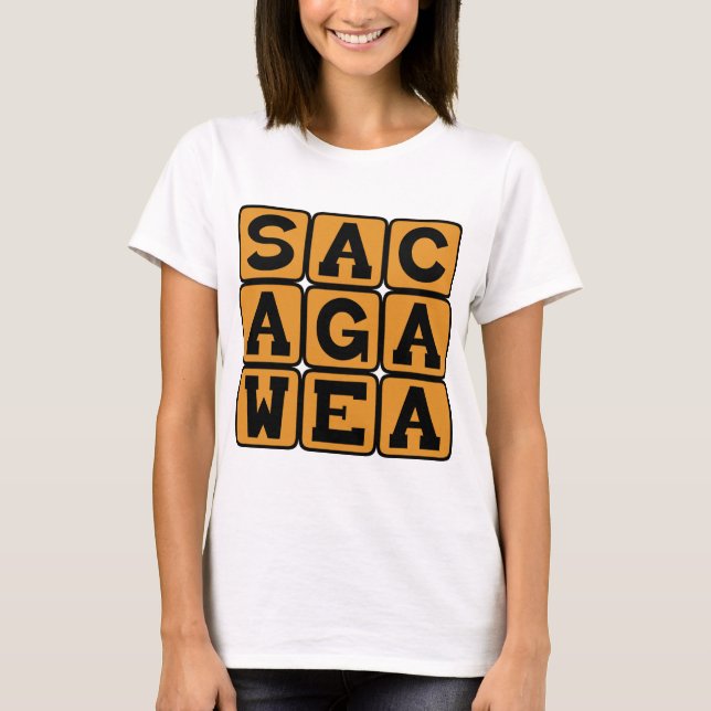Sacagawea, Native American T-Shirt (Front)