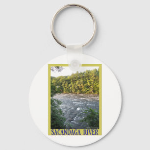 Sacandaga River Key Ring