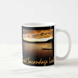 Sacandaga Sunset Yellow Coffee Mug