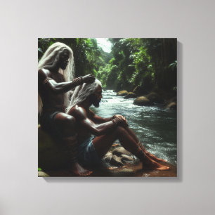 Sacar Los Soles Canvas Print