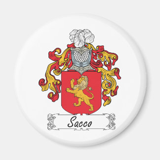 Sacco Family Crest Magnet