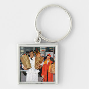 Sack Full of Trouble Key Ring