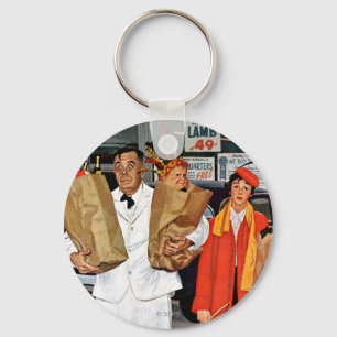 Sack Full of Trouble Key Ring