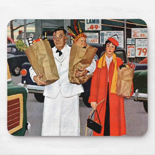 Sack Full of Trouble Mouse Pad (Front)