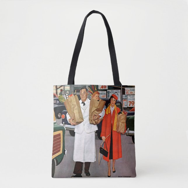 Sack Full of Trouble Tote Bag (Front)