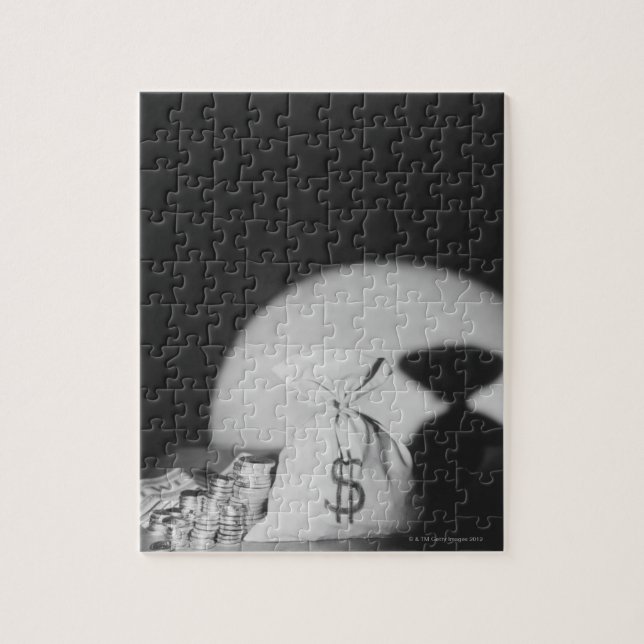 Sack of Money Jigsaw Puzzle (Vertical)