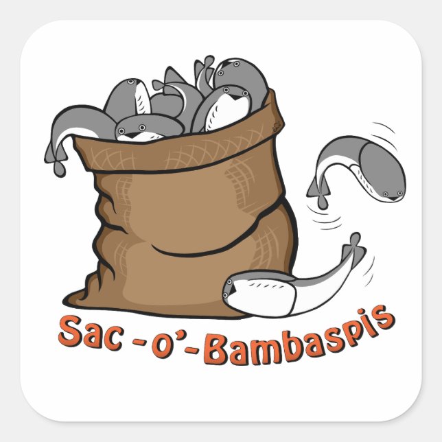 Sack of Sacabambaspis Sticker (Front)