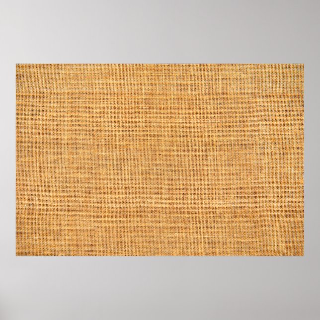 Sackcloth texture for background poster (Front)