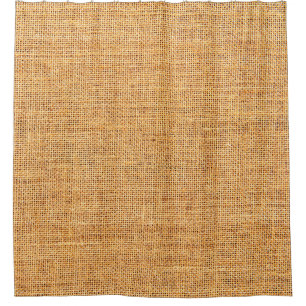 Sackcloth texture for background shower curtain
