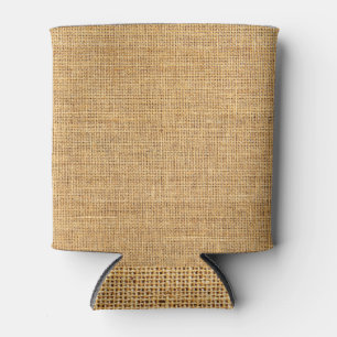 Sackcloth Texture: Rustic Background Essence Can Cooler