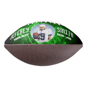 Sacked Custom Football Green