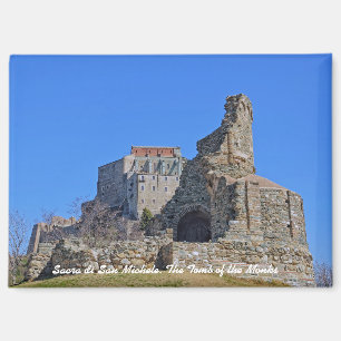 Sacra di San Michele monastery in Italy travel Magnet