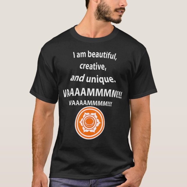 SACRAL CHAKRA SVADHISTHANA Tantra Yoga MEDITATION T-Shirt (Front)