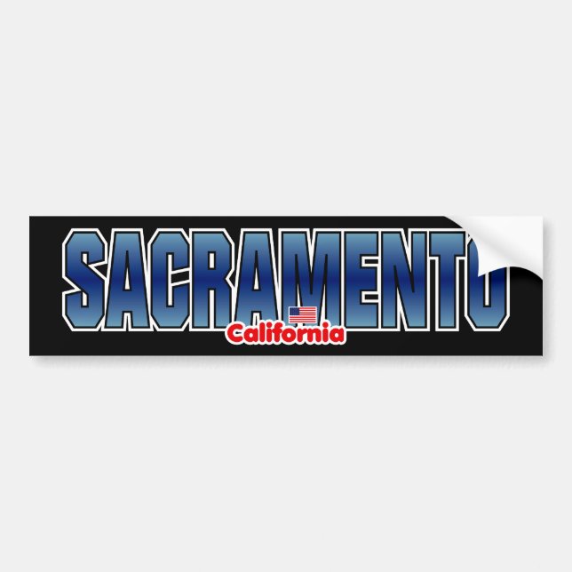 Sacramento Bumper Sticker (Front)