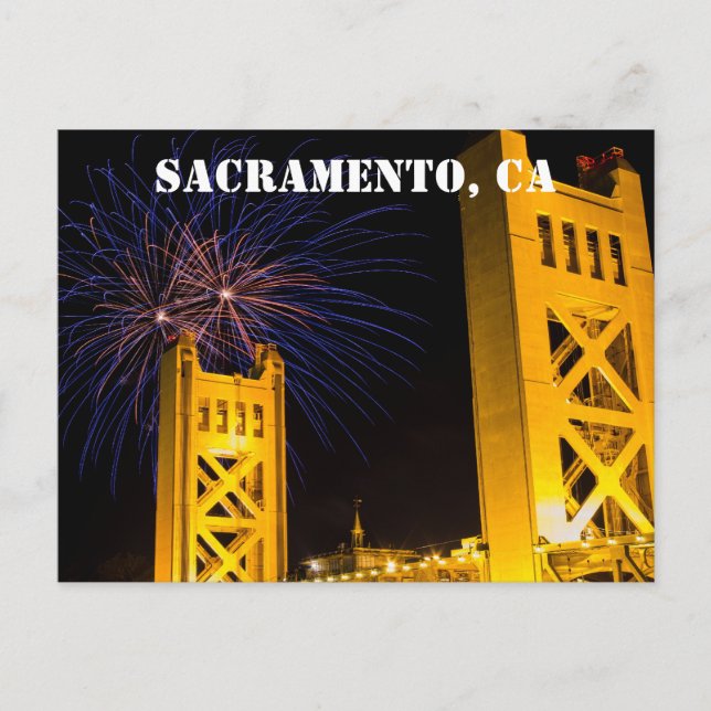 Sacramento, CA Postcard (Front)
