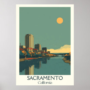 Sacramento California Art Print State Capitol