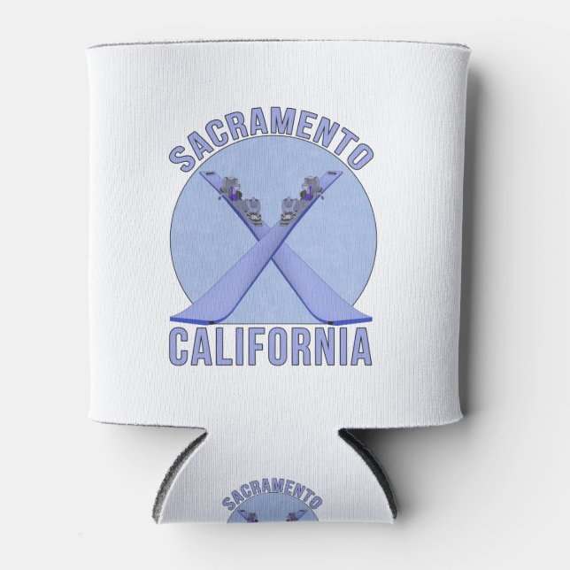 Sacramento, California Can Cooler (Front)