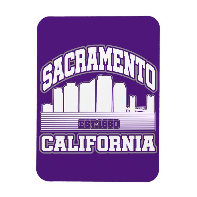 Sacramento,California Magnet (Vertical)