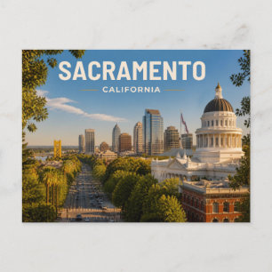 Sacramento California Postcard