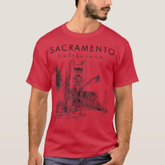 Sacramento California State Travelling Sacramento  T-Shirt