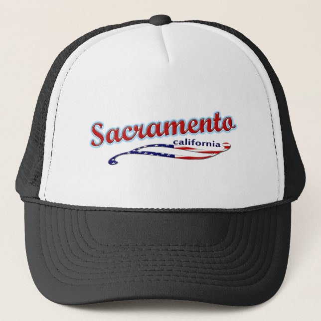 Sacramento California Trucker Hat (Front)